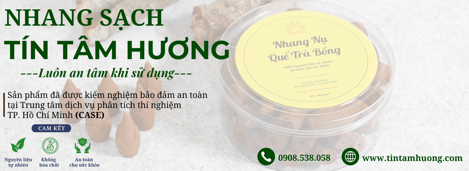 nhang quế trà bồng